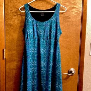 Prana NWT Holly dress, Size L in color “Bluebell Charmer”.